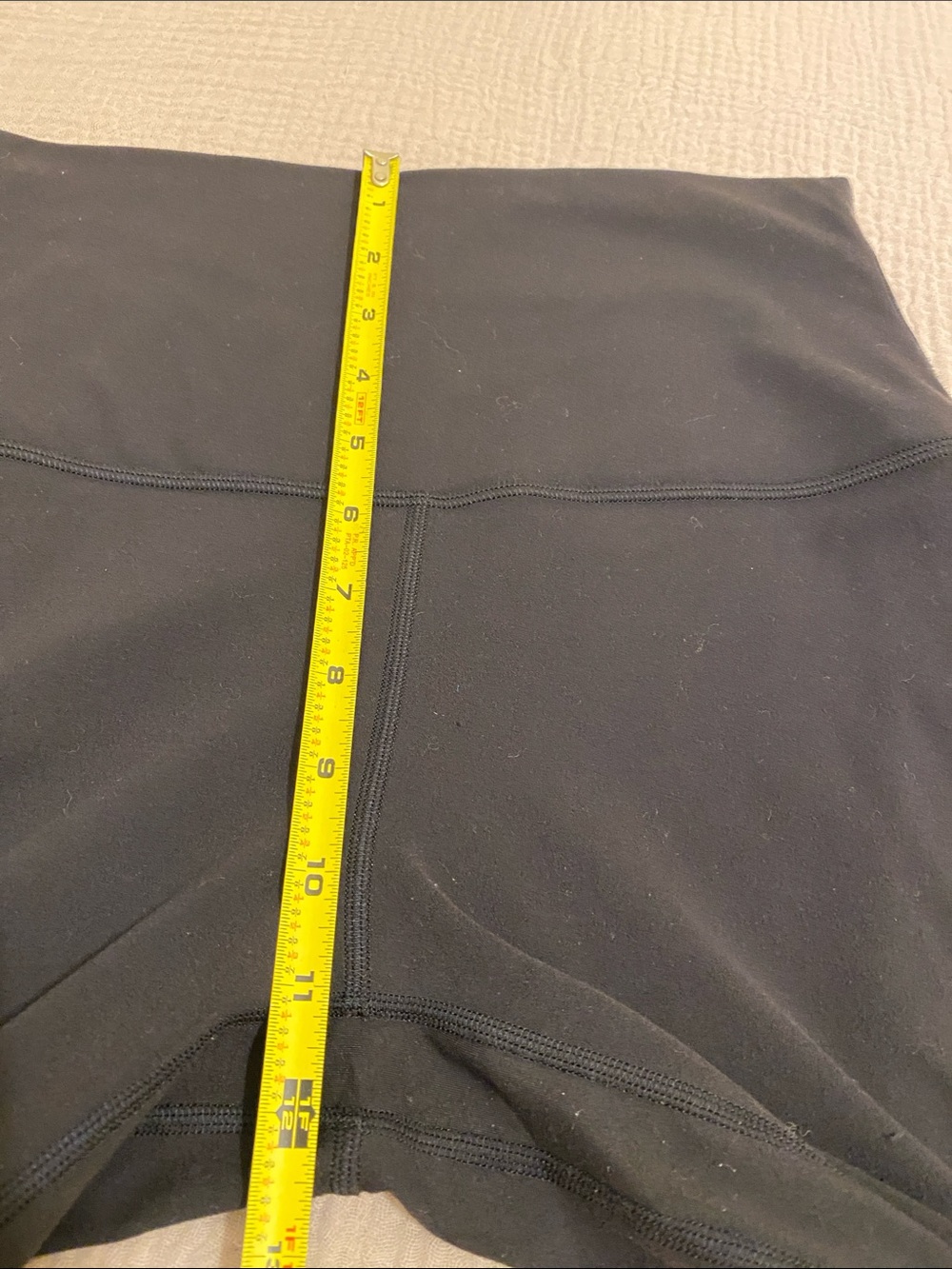 lululemon athletica Black High-Rise Bike Shorts. Size 8 - Picture 5 of 7